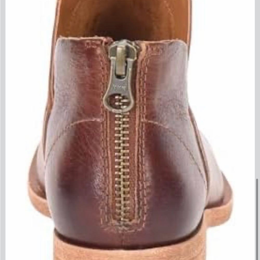Women's Kork Ease Renny Brown Leather Ankle Booties 9.5 - Picture 3 of 10
